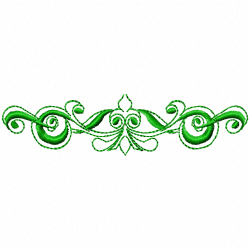 Flowers And Tree Embroidery Design 1